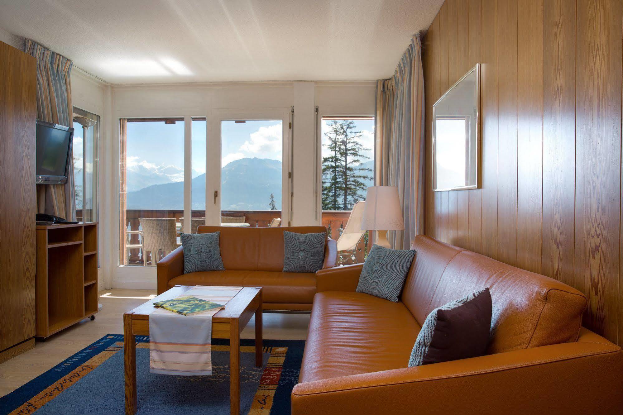 Aparthotel Helvetia Crans-Montana Exterior foto